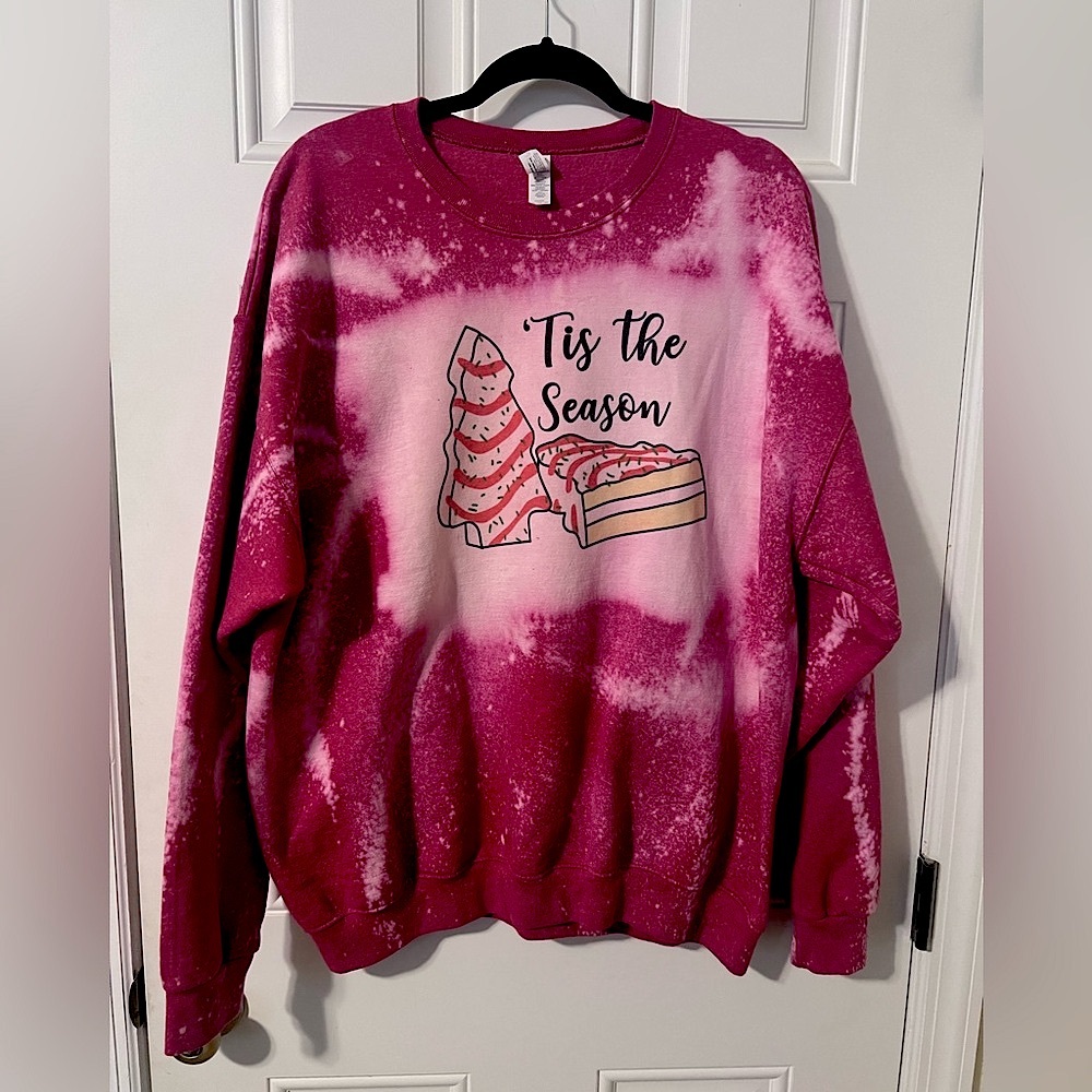 Little Debbie snack Christmas tree sweater